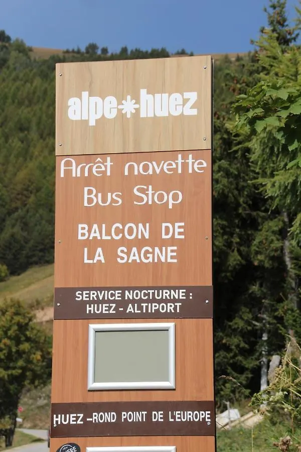 Alpe D'Huez Les Balcons De La Sagne 252-254 Route D'Huez Appart 410 아파트